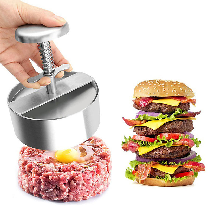 Burger Press - Stainless Steel Non-Stick