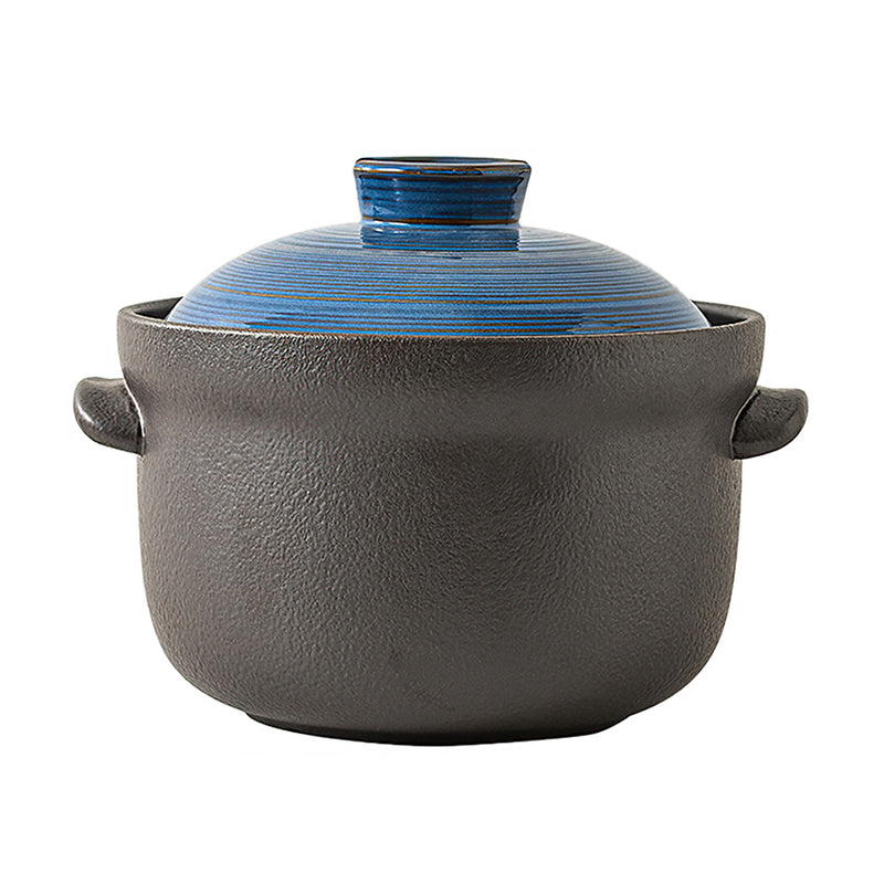 Ceramic Casserole Pot Set - Green Grill