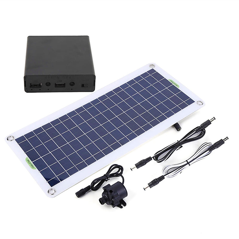 Solar Water Pump - Green Grill