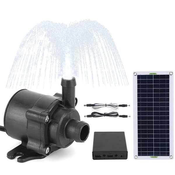 Solar Water Pump - Green Grill