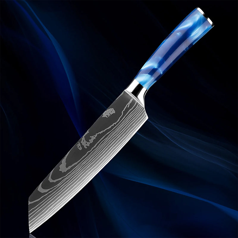 Razor Sharp Kitchen Knife Blue