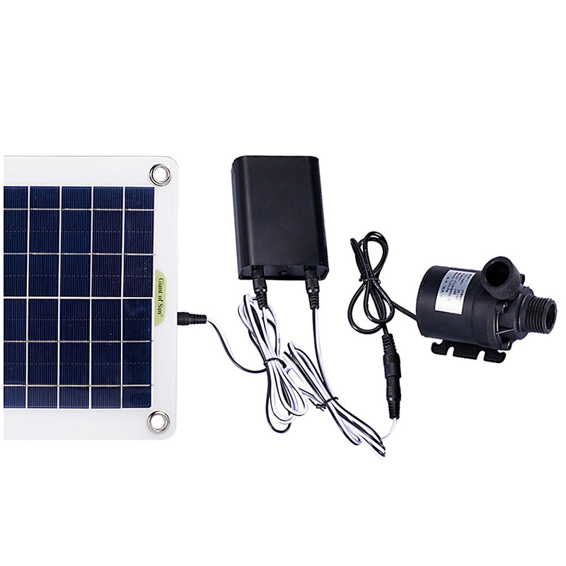 Solar Water Pump - Green Grill