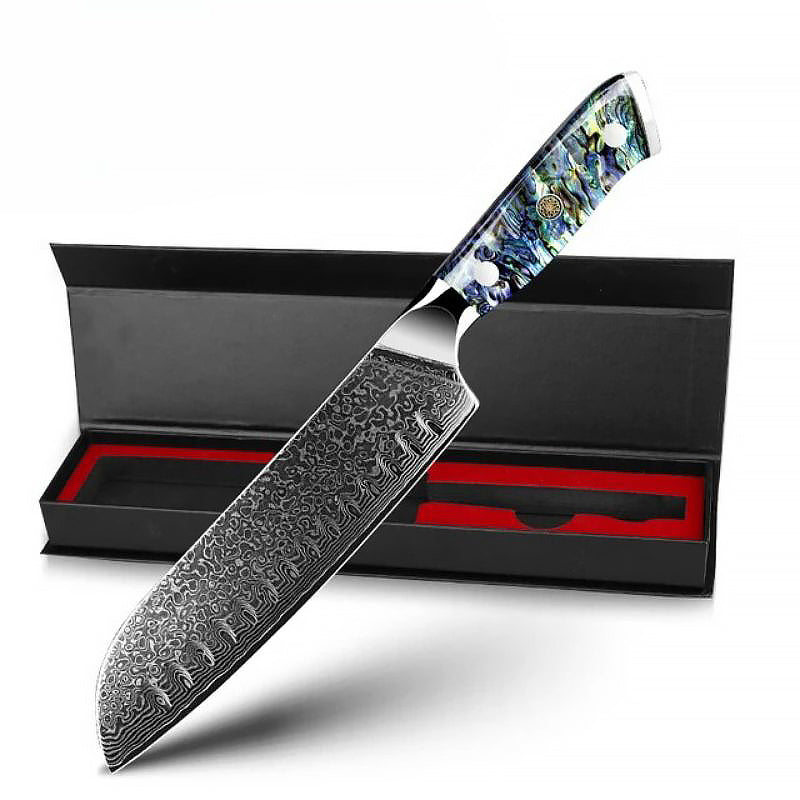 Supreme Sharp Damascus Japanese Knives Set